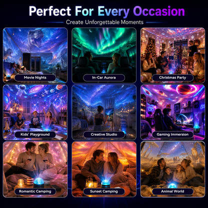 🦖 HOT DEAL 50% OFF |  Markedke 5D Galaxy Projector