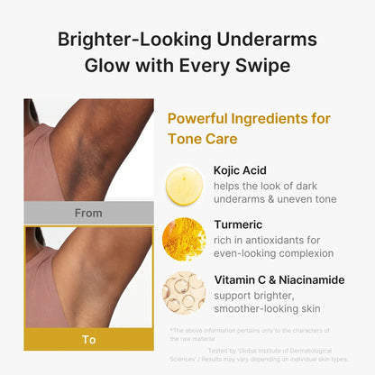 Vanilla Pistachio Aluminum Free Deodorant | 24H Odor Control + Dark Underarm Brightening for Sensitive Underarms