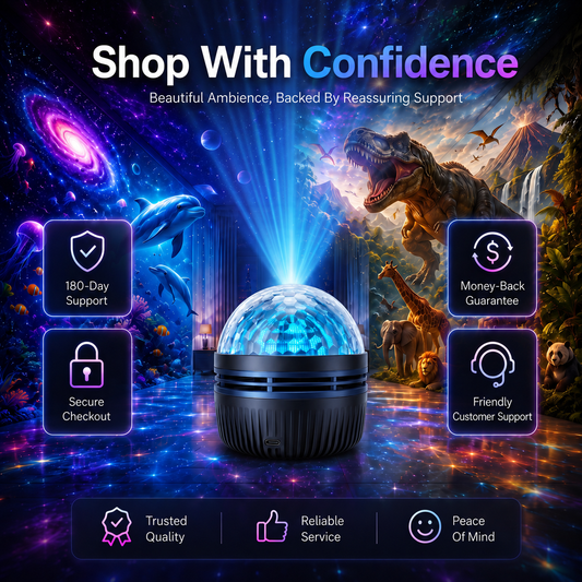 🦖 HOT DEAL 50% OFF |  Markedke 5D Galaxy Projector